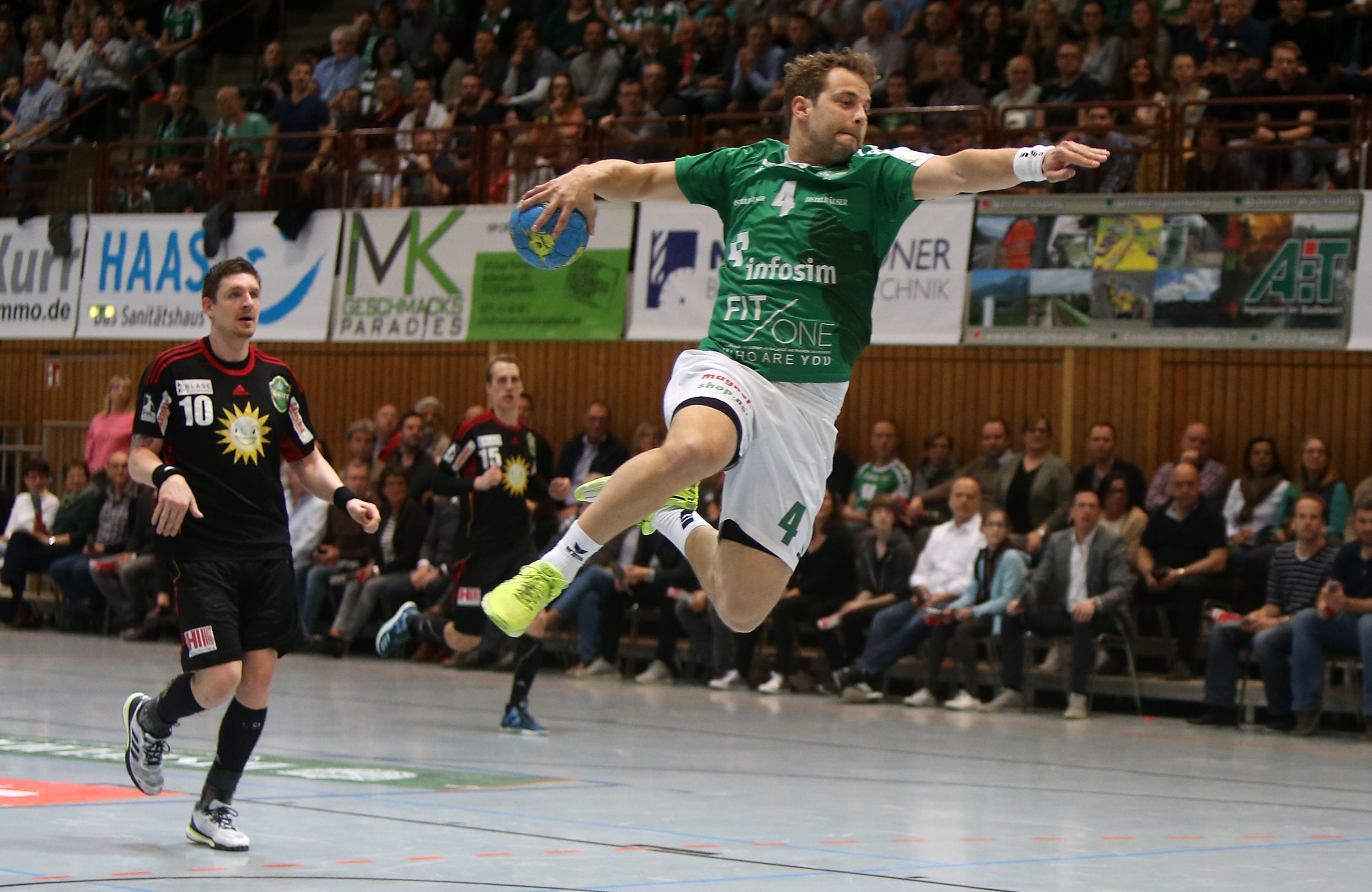 DKB 2. Handball-Bundesliga, DJK Rimpar Wölfe – TuS N-Lübbecke