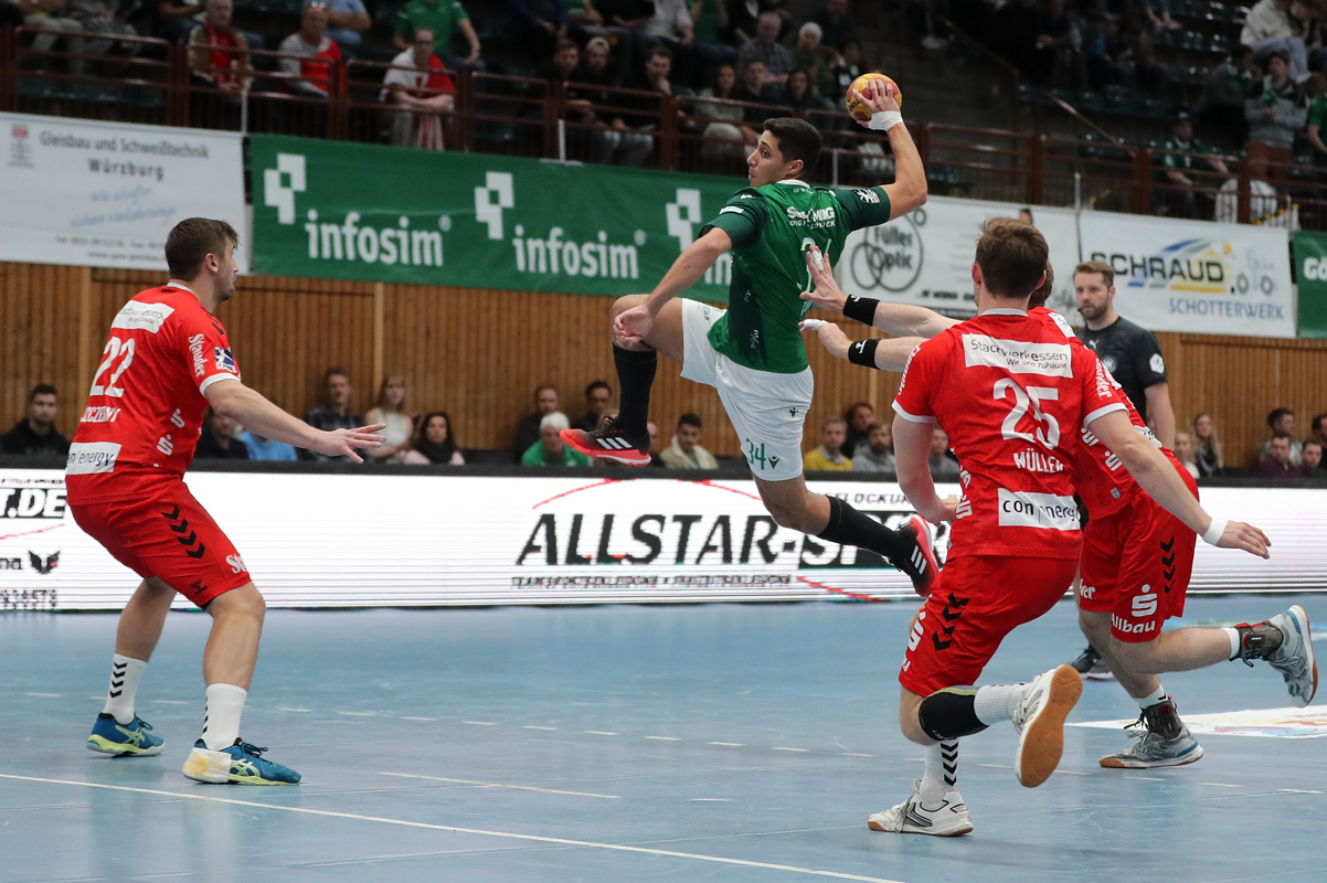 Handball, 2. Bundesliga, DJK Rimpar Wölfe – TuSEM Essen