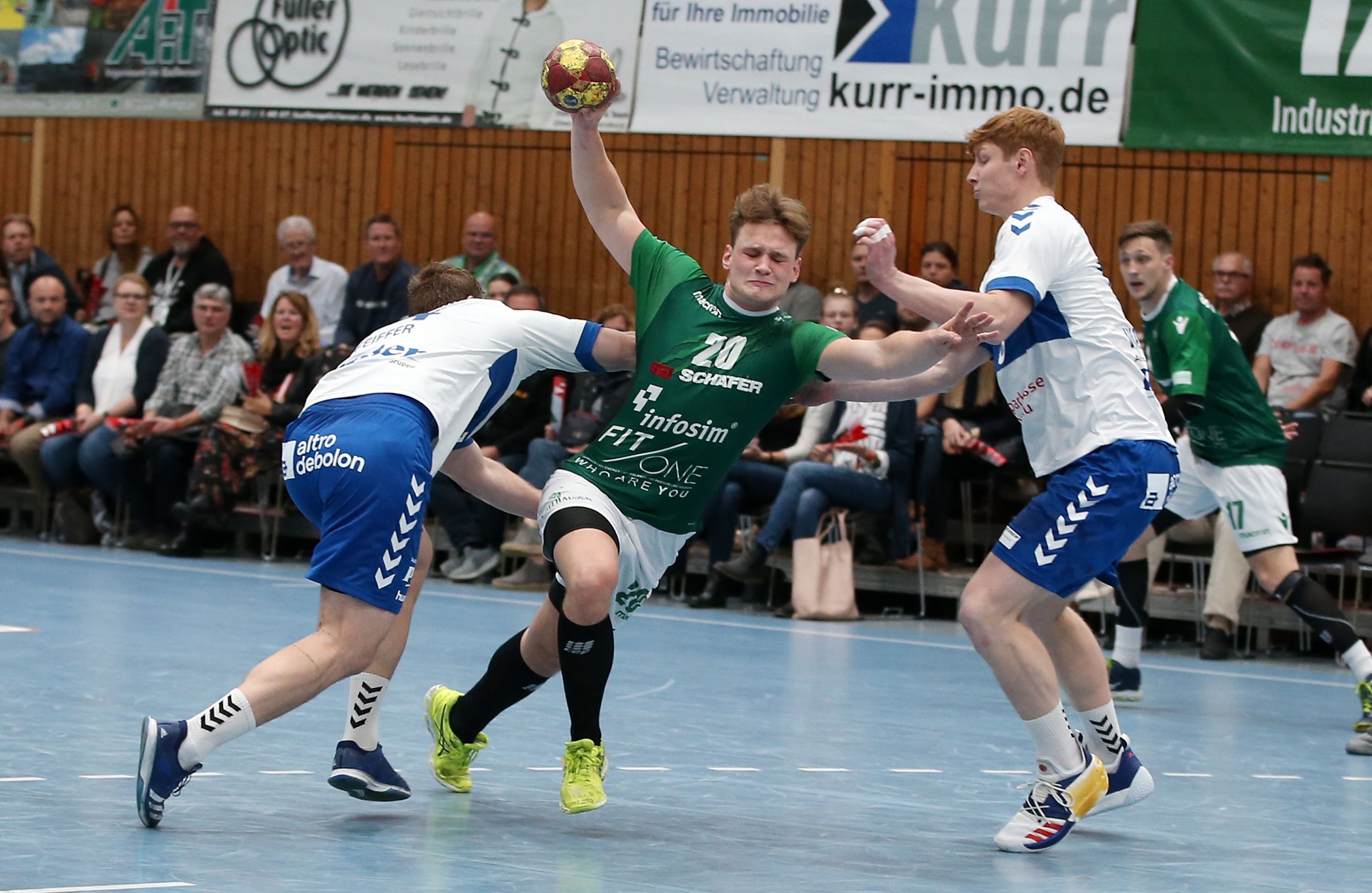 DKB 2. Handball-Bundesliga, DJK Rimpar Wölfe – Dessau-Rosslauer HV 06