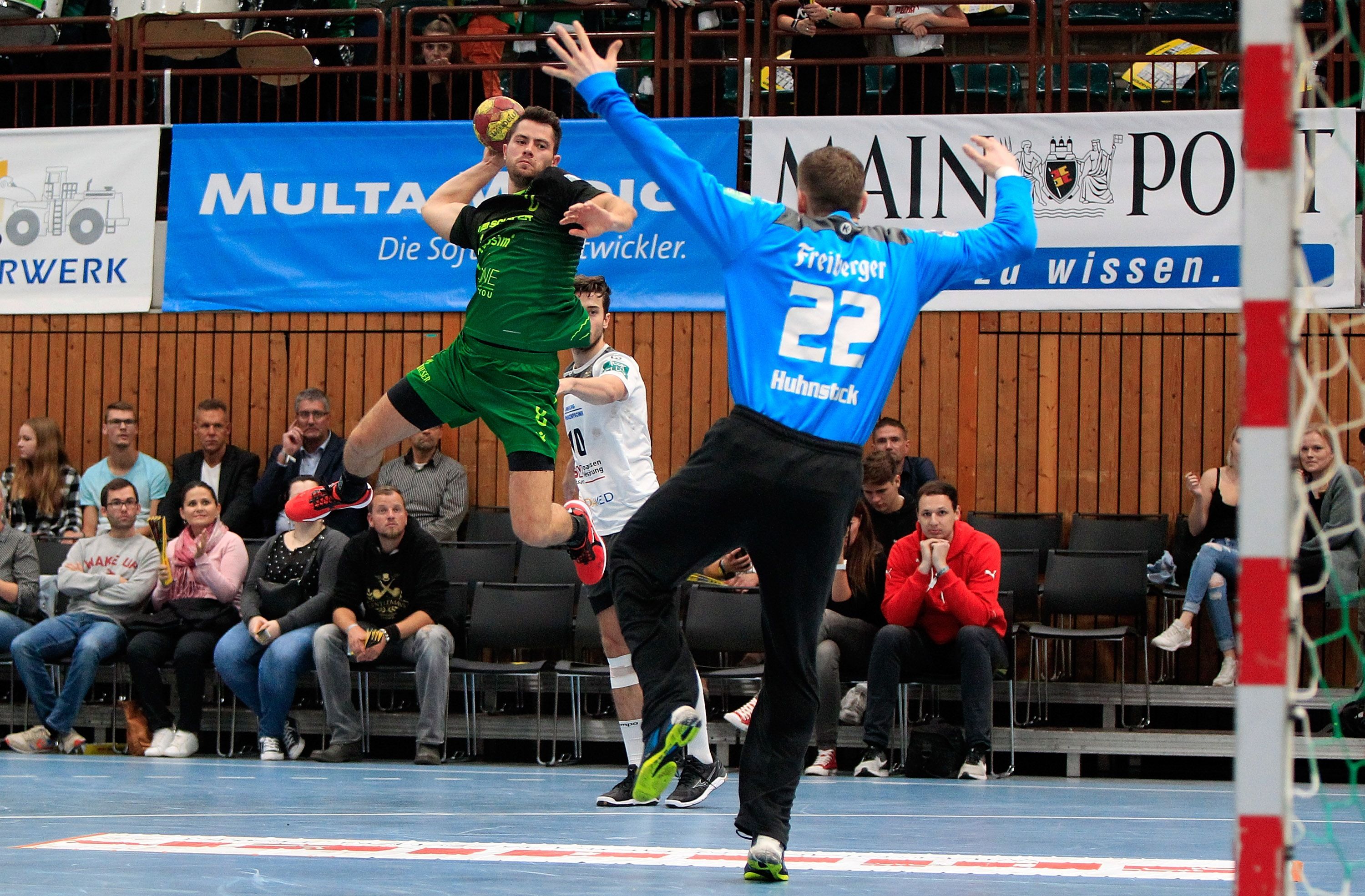 2. Handball-Bundesliga, DJK Rimpar Wölfe – HC Elbflorenz Dresden