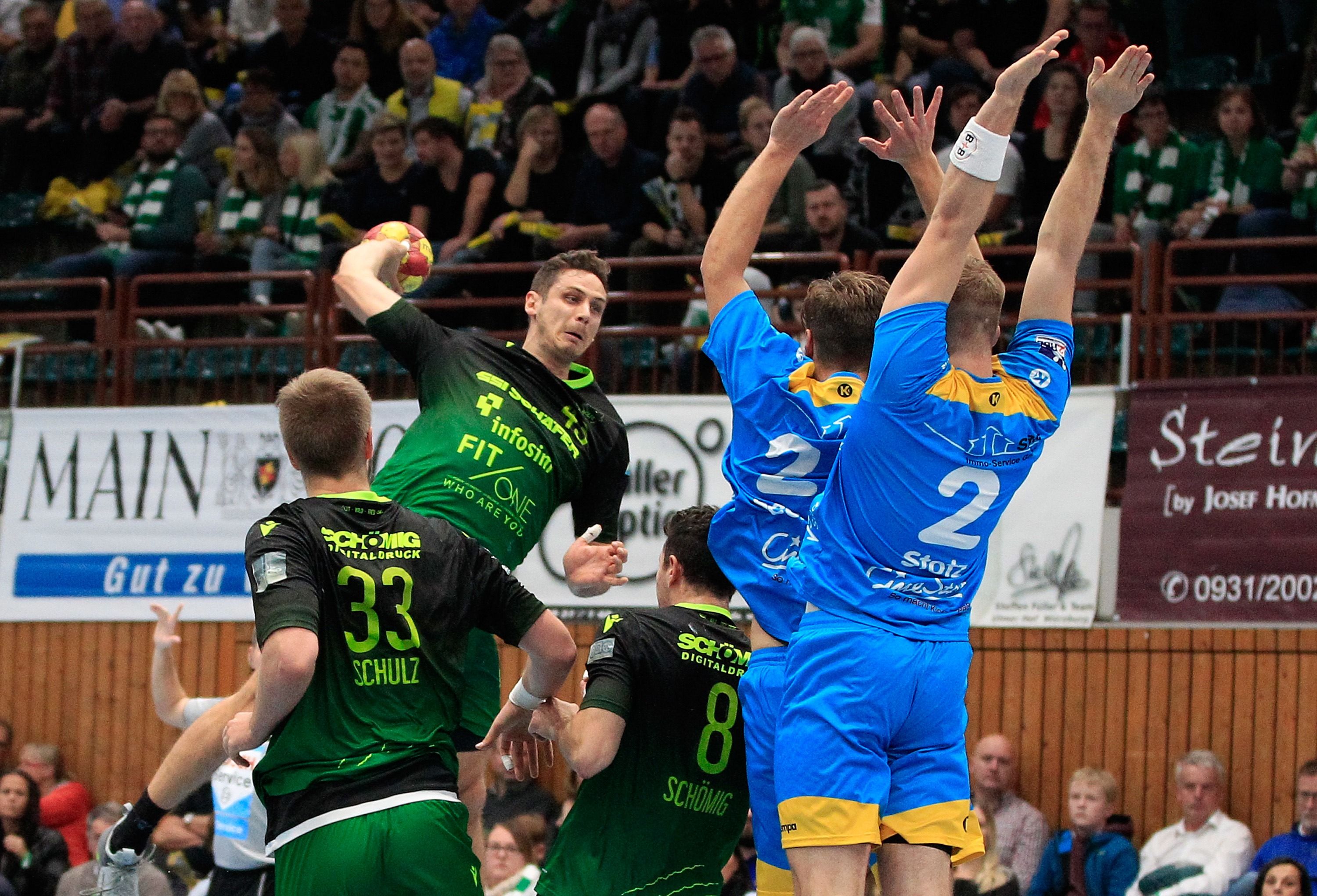 2. Handball-Bundesliga, DJK Rimpar Wölfe – HSG Konstanz